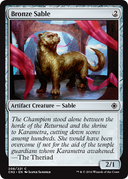 Bronze Sable (Conspiracy: Take the Crown) Light Play