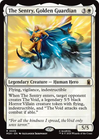 The Sentry, Golden Guardian (Marvel Super Heroes) Light Play