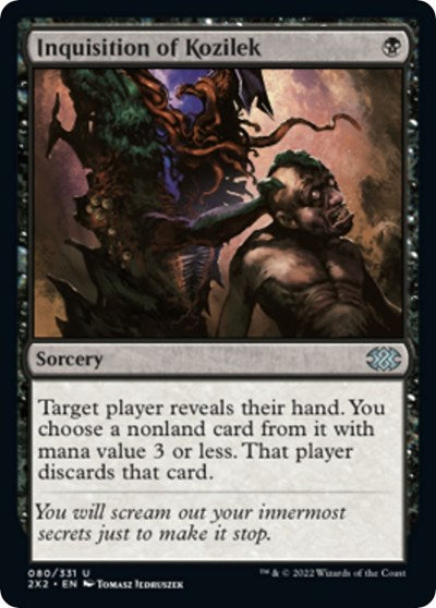 Inquisition of Kozilek (Double Masters 2022) Light Play