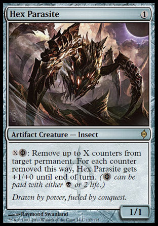 Hex Parasite (New Phyrexia) Light Play