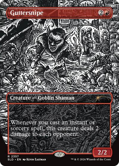Guttersnipe (2357) (Secret Lair) Light Play