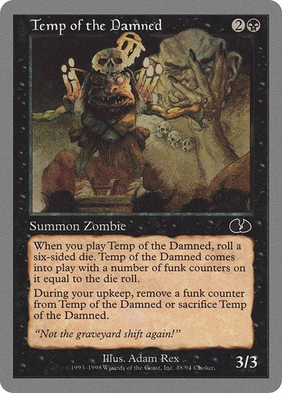 Temp of the Damned (Unglued) Light Play