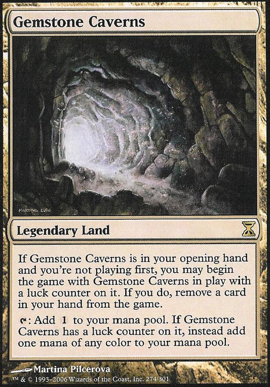 Gemstone Caverns (Time Spiral) Medium Play