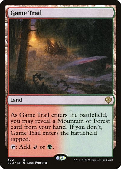 Game Trail (Commander 2022 Starter Decks) Light Play