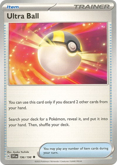 Ultra Ball (Scarlet and Violet: Base Set) Light Play