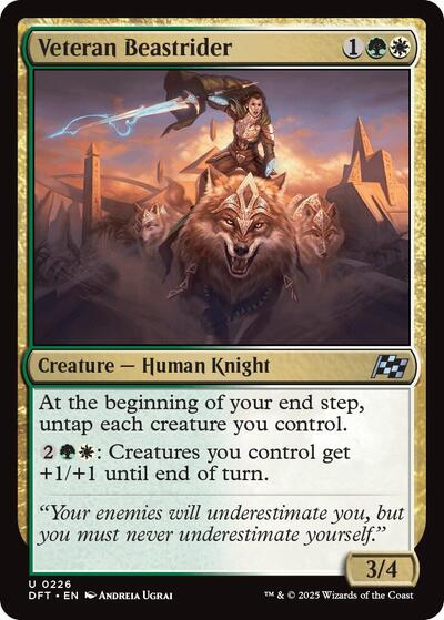 Veteran Beastrider (Aetherdrift) Light Play