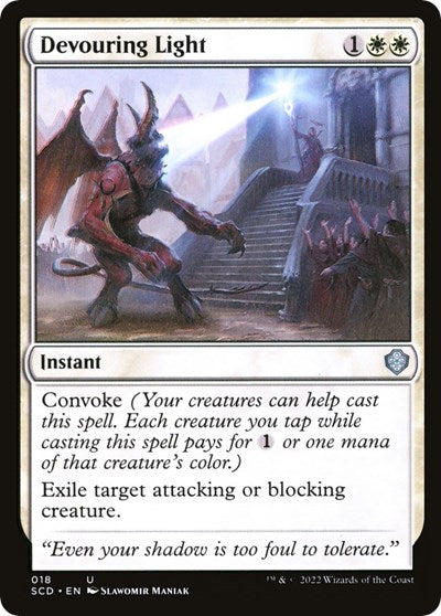 Devouring Light (Commander 2022 Starter Decks) Light Play