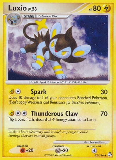 Luxio (Legends Awakened) Medium Play