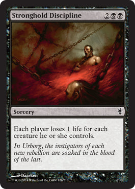 Stronghold Discipline (Conspiracy) Light Play