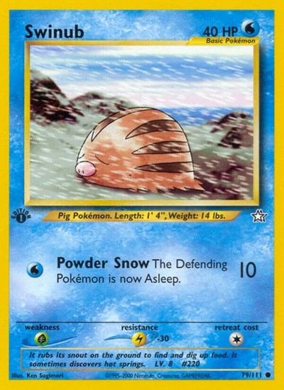 Swinub (Neo Genesis) Damaged / Poor Unlimited