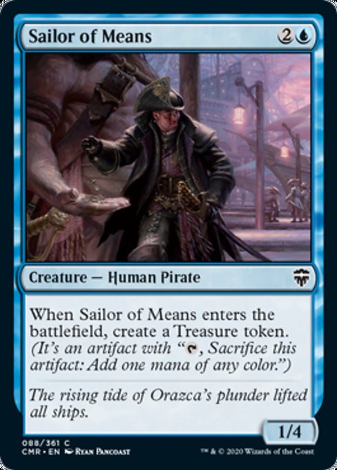 Sailor of Means (Commander Legends) Light Play