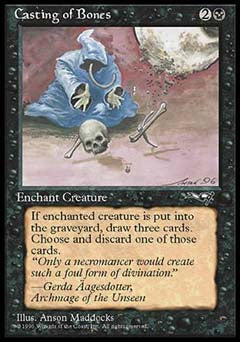 Casting of Bones (Hooded Figure) (Alliances) Light Play