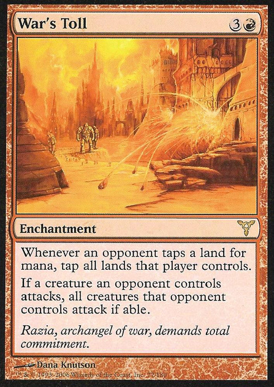 War's Toll (Dissension) Medium Play