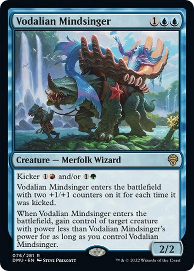 Vodalian Mindsinger (Dominaria United) Light Play Foil