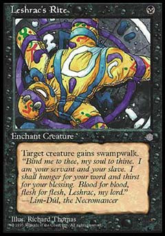 Leshrac's Rite (Ice Age) Light Play