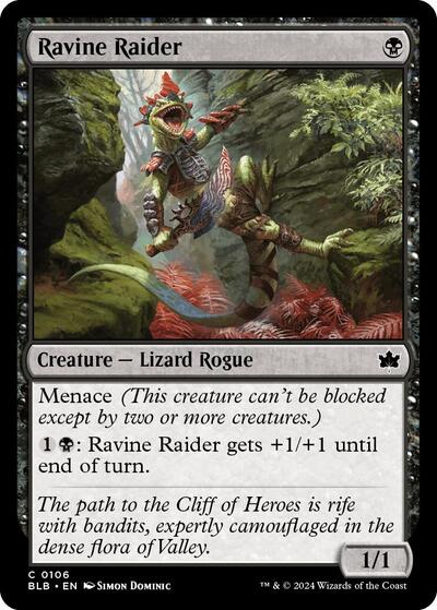 Ravine Raider (Bloomburrow) Light Play
