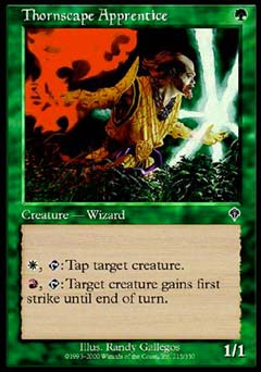 Thornscape Apprentice (Invasion) Light Play