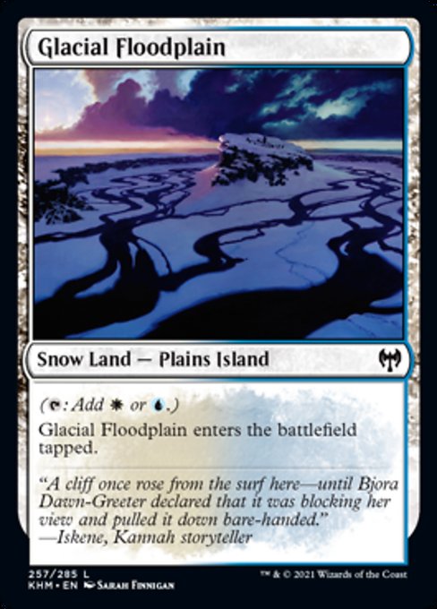 Glacial Floodplain (Kaldheim) Light Play