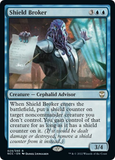 Shield Broker (Commander: Streets of New Capenna) Light Play