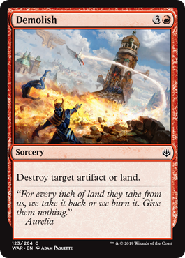 Demolish (War of the Spark) Light Play