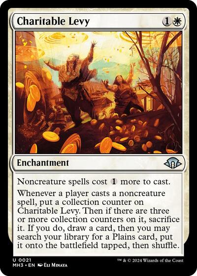 Charitable Levy (Modern Horizons 3) Light Play Foil