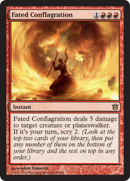 Fated Conflagration (Born of the Gods) Medium Play