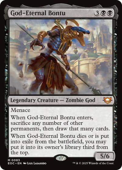 God-Eternal Bontu (Commander: Edge of Eternities) Light Play