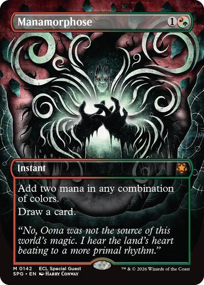 Manamorphose (Borderless) (Special Guests) Light Play Foil