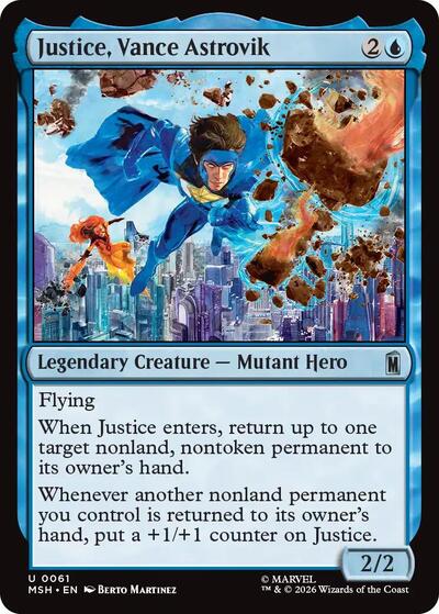 Justice, Vance Astrovik (Marvel Super Heroes) Light Play