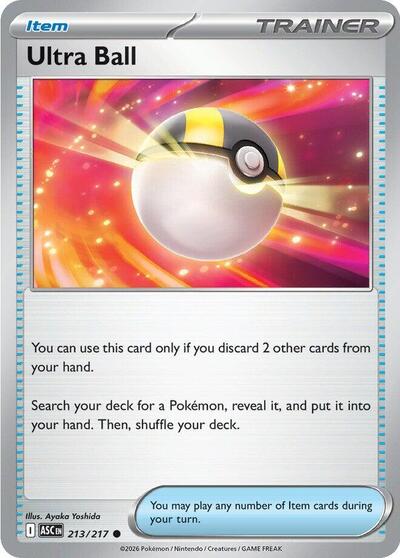Ultra Ball - 213 (ME: Ascended Heroes) Light Play