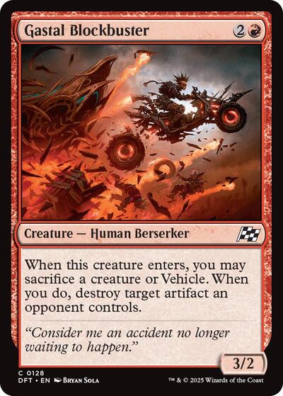 Gastal Blockbuster (Aetherdrift) Light Play