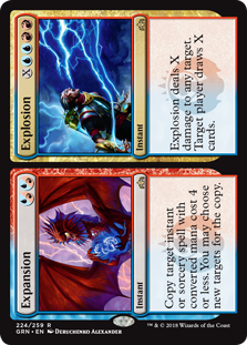 Expansion Explosion (Guilds of Ravnica) Light Play
