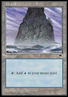 Island C (Tempest) Heavy Play