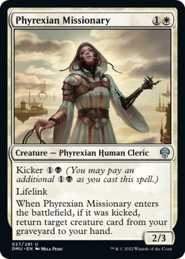 Phyrexian Missionary (Dominaria United) Light Play Foil