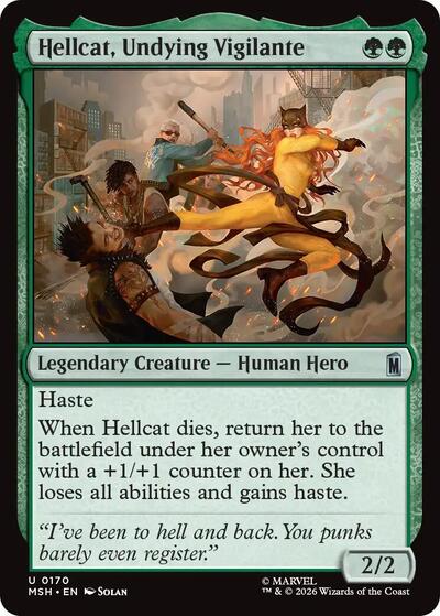 Hellcat, Undying Vigilante (Marvel Super Heroes) Light Play