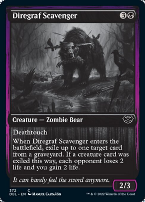 Diregraf Scavenger (Innistrad: Double Feature) Light Play