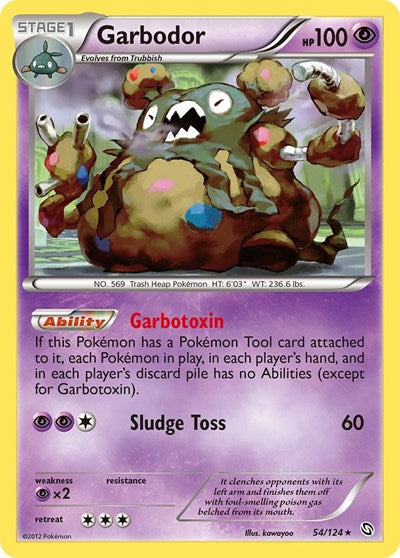 Garbodor (Dragons Exalted) Light Play Holofoil