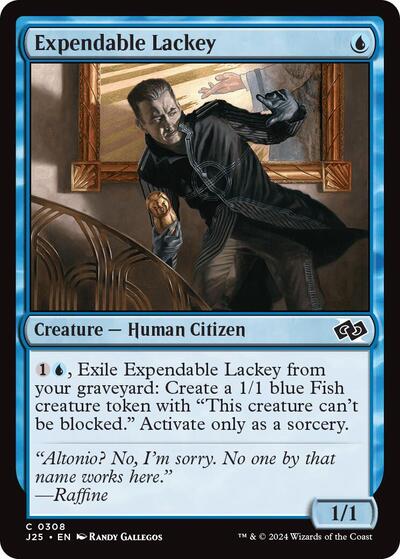 Expendable Lackey (Foundations Jumpstart) Light Play