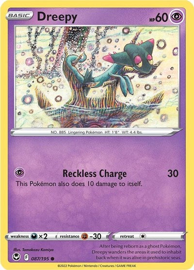 Dreepy (SWSH12: Silver Tempest) Light Play