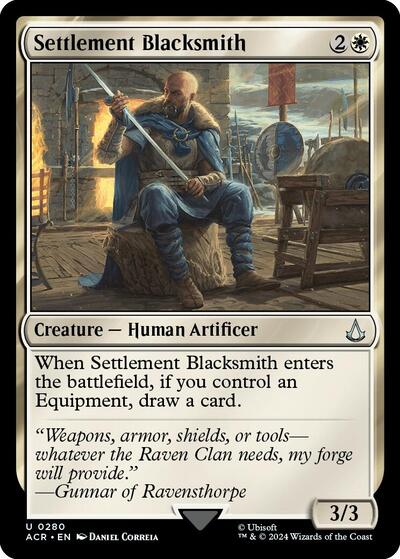 Settlement Blacksmith (Universes Beyond: Assassin's Creed) Light Play