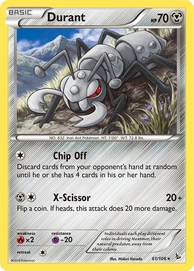 Durant (XY - Flashfire) Heavy Play