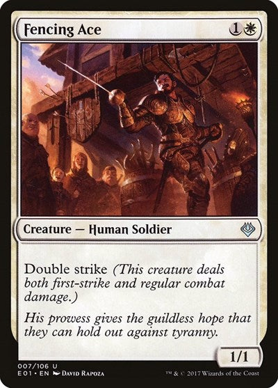 Fencing Ace (Archenemy: Nicol Bolas) Light Play
