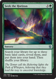 Seek the Horizon (Khans of Tarkir) Light Play