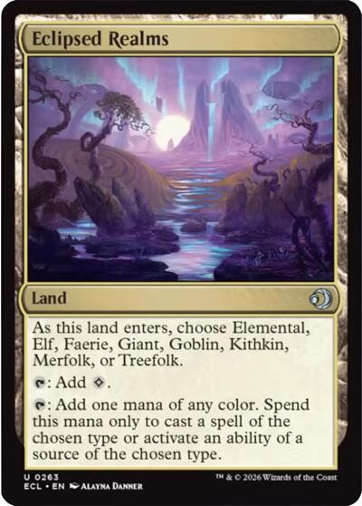 Eclipsed Realms (Lorwyn Eclipsed) Light Play