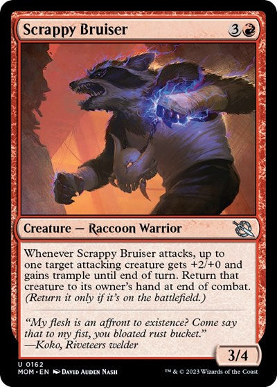 Scrappy Bruiser (March of the Machine) Light Play