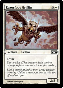 Razorfoot Griffin (Magic 2010 Core Set) Light Play