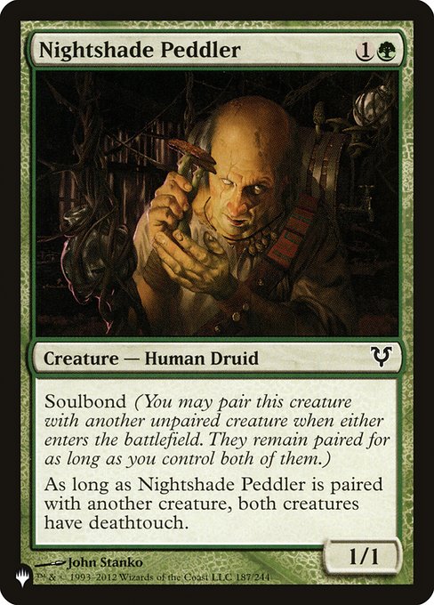 Nightshade Peddler (The List) Light Play