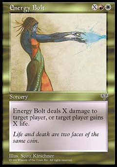 Energy Bolt (Mirage) Damaged / Poor