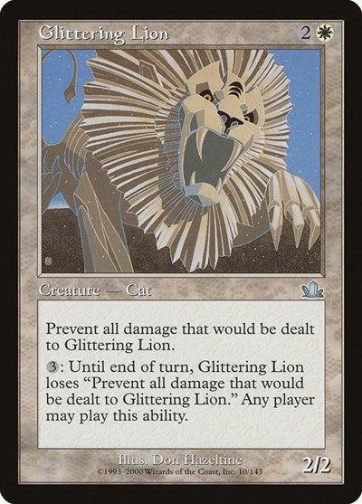 Glittering Lion (Prophecy) Light Play
