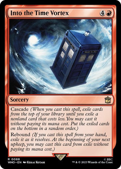 Into the Time Vortex (Universes Beyond: Doctor Who) Light Play